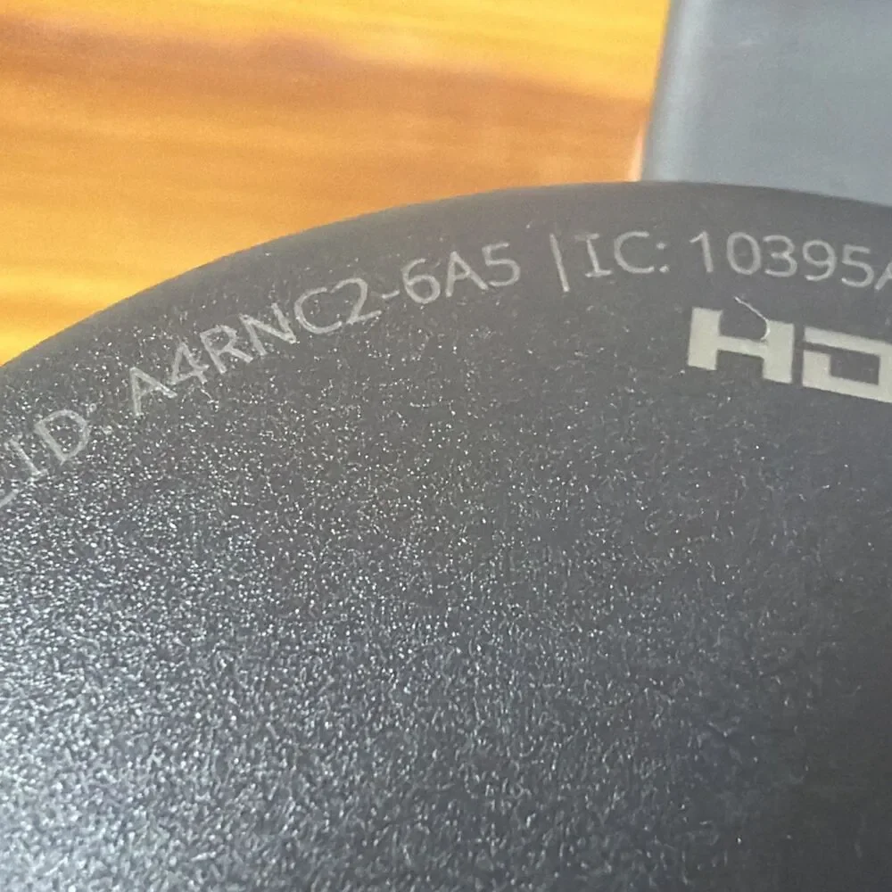 Google Chromecast 2nd Generation 1080p Media Streaming Device - Black (NC2-6A5)